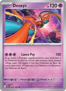 Carte Pokémon Deoxys 032/122 — Chaos Ascendant
