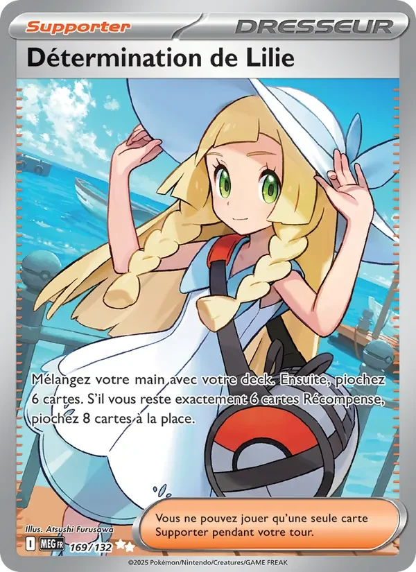 Carte Pokémon Détermination de Lilie 169/132 — Méga-Évolution