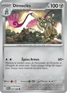 Carte Pokémon Dimoclès 057/124 — Équilibre Parfait