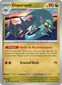 Carte Pokémon Dispareptil 072/131 — Évolutions Prismatiques