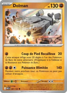 Carte Pokémon Dolman 081/132 — Méga-Évolution