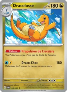 Carte Pokémon Dracolosse 149/165 — 151