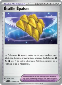 Carte Pokémon Écaille Épaisse 211/295 — Héros Transcendants