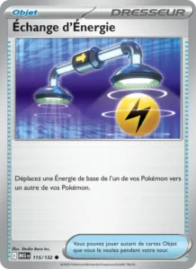 Carte Pokémon Échange d'Énergie 115/132 — Méga-Évolution
