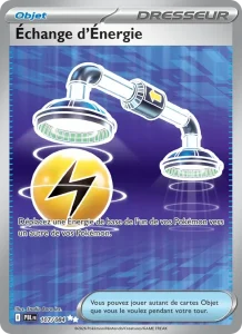 Carte Pokémon Échange d'Énergie 107/120 — Nuit Noire