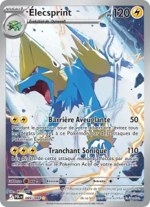 Carte Pokémon Élecsprint 089/120 — Nuit Noire