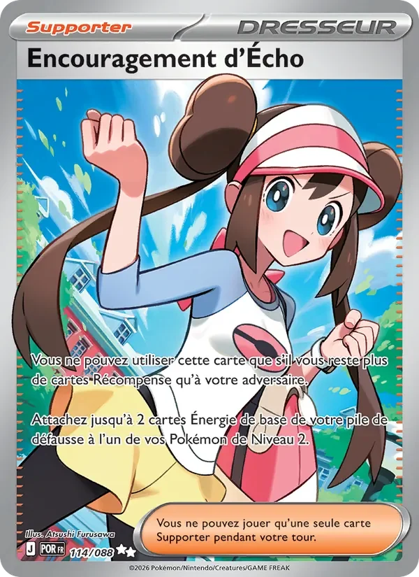 Carte Pokémon Encouragement d'Écho 114/124 — Équilibre Parfait