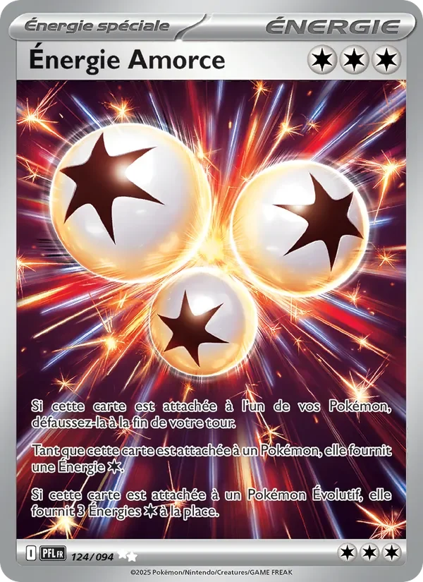 Carte Pokémon Énergie Amorce 124/094 — Flammes Fantasmagoriques