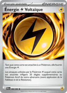 Carte Pokémon Énergie Lightning Voltaïque 084/120 — Nuit Noire