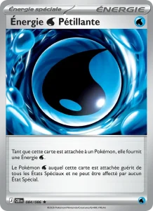 Carte Pokémon Énergie Water Pétillante 084/122 — Chaos Ascendant