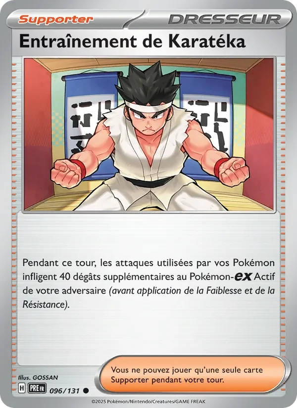 Carte Pokémon Entraînement de Karatéka 096/131 — Évolutions Prismatiques