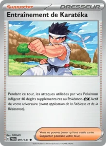 Carte Pokémon Entraînement de Karatéka 097/131 — Évolutions Prismatiques