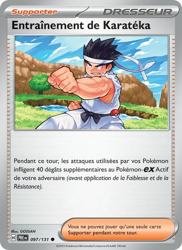 Carte Pokémon Entraînement de Karatéka 097/131 — Évolutions Prismatiques