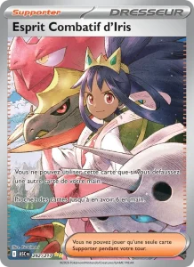 Carte Pokémon Esprit Combatif d'Iris 292/295 — Héros Transcendants