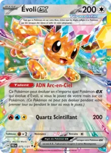 Carte Pokémon Évoli-ex 075/131 — Évolutions Prismatiques