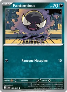 Carte Pokémon Fantominus 123/295 — Héros Transcendants