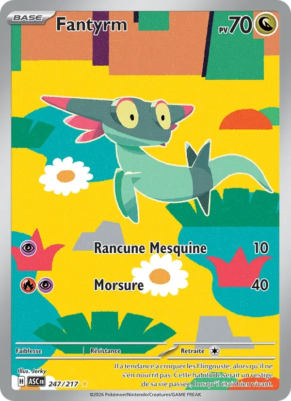 Carte Pokémon Fantyrm 247/295 — Héros Transcendants