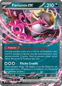 Carte Pokémon Favianos-ex 142/295 — Héros Transcendants