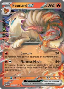 Carte Pokémon Feunard-ex 038/165 — 151
