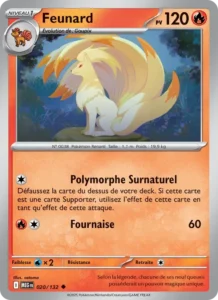 Carte Pokémon Feunard 020/132 — Méga-Évolution