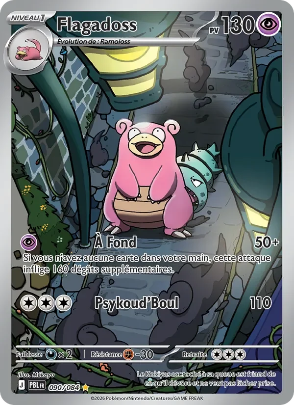 Carte Pokémon Flagadoss 090/120 — Nuit Noire