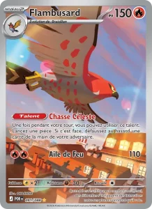 Carte Pokémon Flambusard 091/124 — Équilibre Parfait