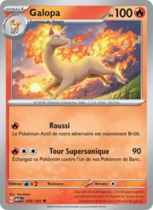 Carte Pokémon Galopa 078/165 — 151