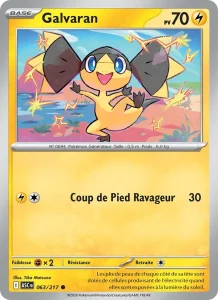 Carte Pokémon Galvaran 063/295 — Héros Transcendants