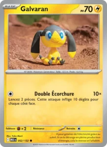 Carte Pokémon Galvaran 052/132 — Méga-Évolution