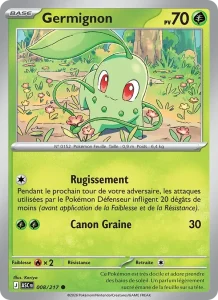 Carte Pokémon Germignon 008/295 — Héros Transcendants