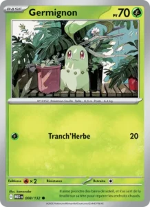 Carte Pokémon Germignon 008/132 — Méga-Évolution