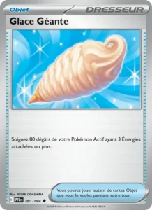 Carte Pokémon Glace Géante 091/094 — Flammes Fantasmagoriques