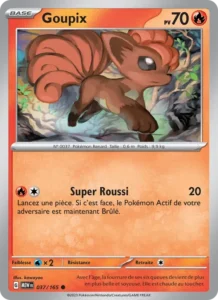 Carte Pokémon Goupix 037/165 — 151
