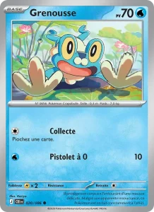 Carte Pokémon Grenousse 020/122 — Chaos Ascendant