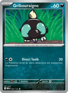 Carte Pokémon Gribouraigne 091/132 — Méga-Évolution