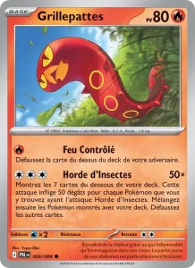 Carte Pokémon Grillepattes 009/120 — Nuit Noire