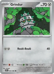 Carte Pokémon Grindur 062/122 — Chaos Ascendant