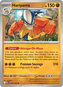 Carte Pokémon Hariyama 073/132 — Méga-Évolution