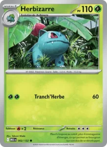 Carte Pokémon Herbizarre 002/132 — Méga-Évolution