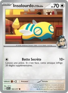 Carte Pokémon Insolourdo d'Okuba 163/295 — Héros Transcendants