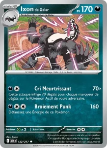 Carte Pokémon Ixon de Galar 132/295 — Héros Transcendants
