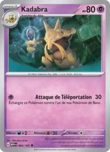 Carte Pokémon Kadabra 064/165 — 151