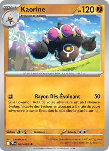 Carte Pokémon Kaorine 047/122 — Chaos Ascendant