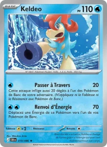 Carte Pokémon Keldeo 019/122 — Chaos Ascendant
