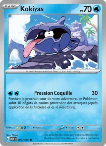 Carte Pokémon Kokiyas 090/165 — 151