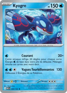 Carte Pokémon Kyogre 034/132 — Méga-Évolution