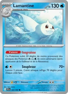 Carte Pokémon Lamantine 022/094 — Flammes Fantasmagoriques