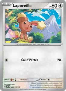Carte Pokémon Laporeille 083/131 — Évolutions Prismatiques