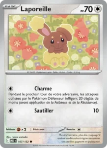 Carte Pokémon Laporeille 107/132 — Méga-Évolution