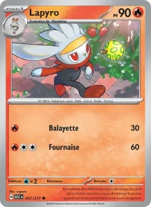 Carte Pokémon Lapyro 037/295 — Héros Transcendants